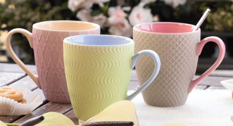 8000257426907 al pezzo / each 8000257426921 intero display / display TAZZE IN STONEWARE stoneware mugs