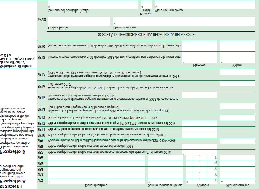 Per i titoli e certificati di cui all articolo 5 del Decreto Legge n.