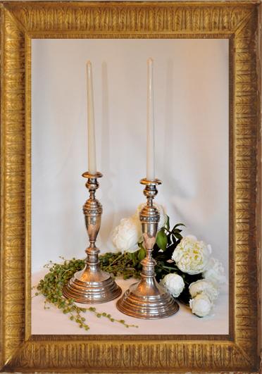 01 COPPIA CANDELABRI IN