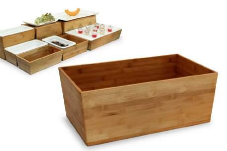 GASTRONORM CONTAINER BAMBOO GN1/2 GASTRONORM CONTAINER BAMBOO GN1/2 207191 D: CM.