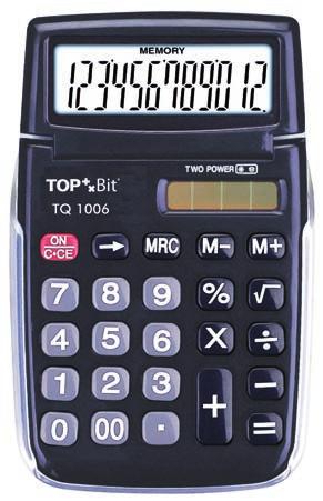 calcolatrici tascabili TQ 1040 Calcolatrice tascabile con sportello di chiusura e