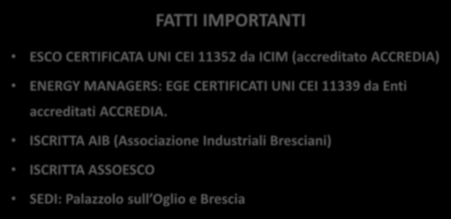 AERE Srl : Chi siamo?