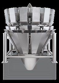 Packaging Fruit & Vegetables PFM Pulsar MBP 14 C2 Series Multihead Weigher PFM affronta in forma diretta e con continui aggiornamenti progettuali le