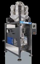 multihead weigher and the model Zenith vertical packaging machine. The ZC1 is designed to wrap snacks and dry products.