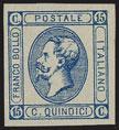 20 azzurro grigio verdastro - Molto bello (20c) E 130,- 111 1860 - c.