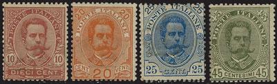 15 azzurro tipo Sardegna - Molto bello (11) E 80,- 117 1863 - c.
