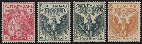 Freschissimi (128/130) E 35,- 136 1923/27 - c.