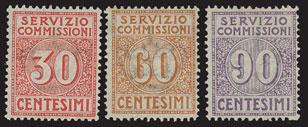 1924 - Serie 6 valori - Cert.