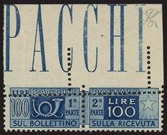 (E25/E31) E 80,- Pacchi Postali 290 1946 - C.