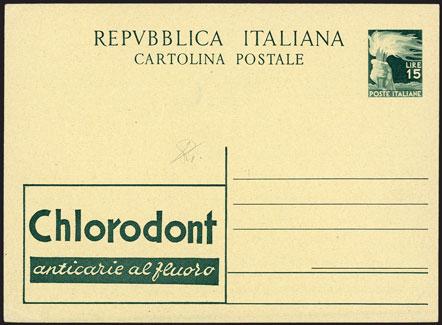 20 Quadriga, vignetta Chlorodont - QF (R9/2) E