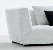 units: all the elements can be freely combined to create a contemporary sofa.