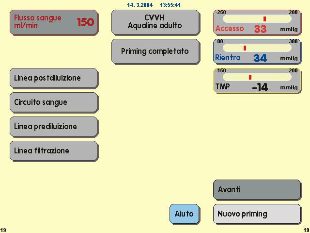 La funzione Aiuto fornisce ulteriori informazioni sulla schermata.