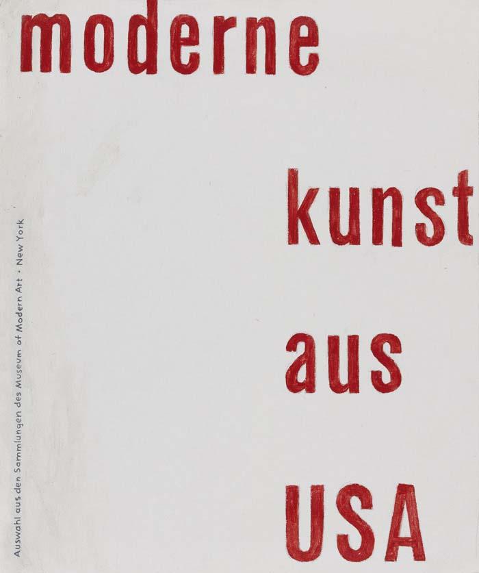 Moderne kunst aus USA,