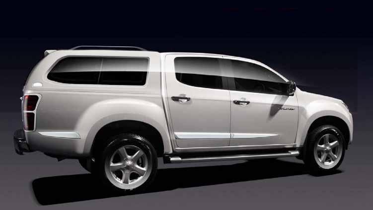 NUOVO ISUZU D-MAX > ACCESSORI > HARD TOP NUOVO ISUZU D-MAX > ACCESSORI > HARD TOP