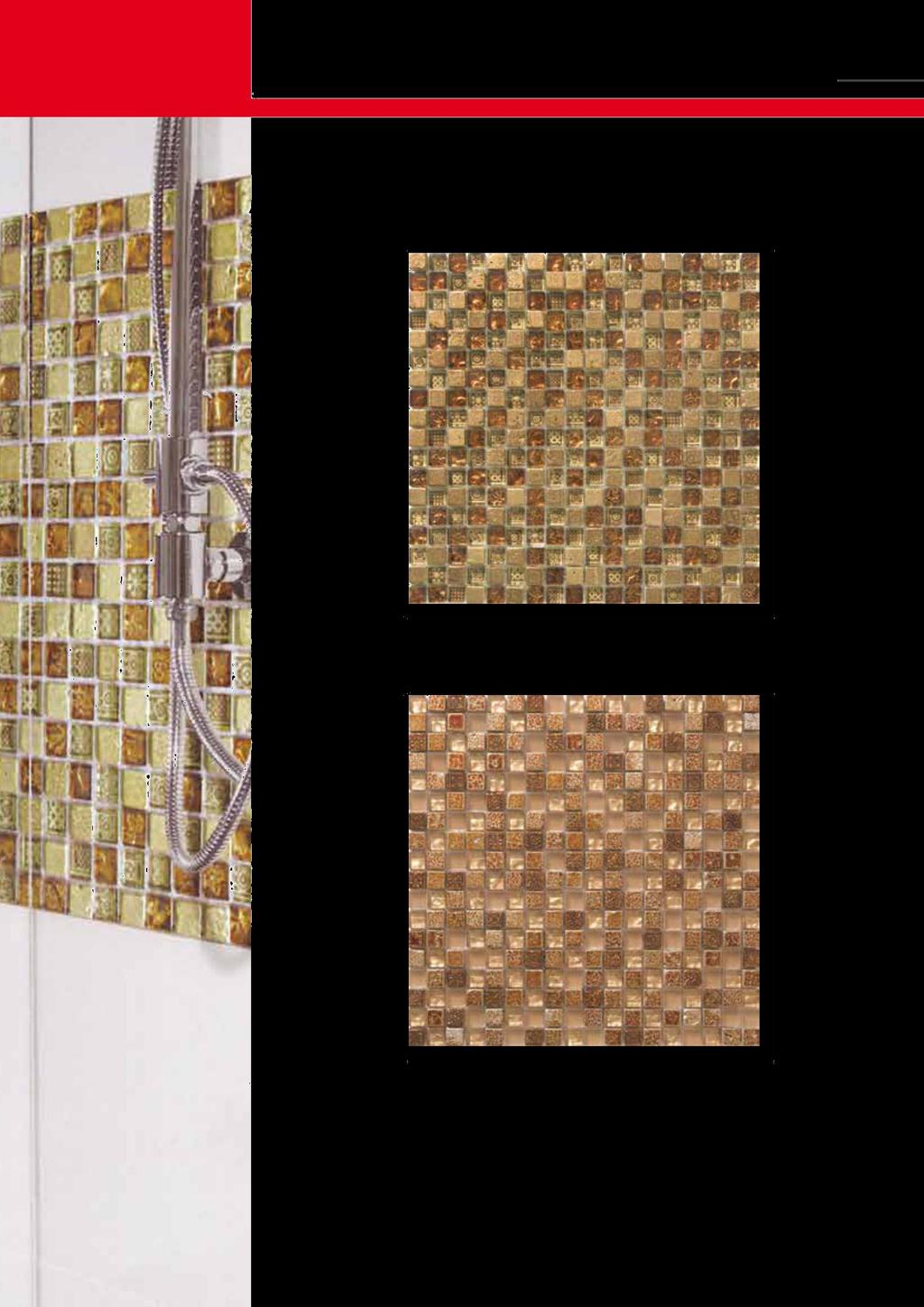 Mosaico Paros - Tilos 133 PAROS VETRO MARMO 30x30 cm tessere 1,5x1,5 296/mq Tilos