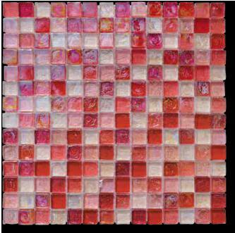 VETRO 218/mq 30x30 cm tessere 2x2 MOSAICO ICE