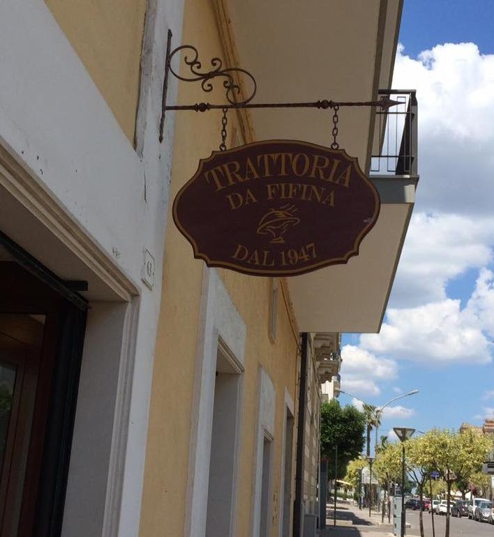 Trattoria Da Fiﬁna a Bernalda, la cucina del tempo