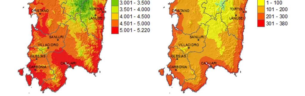 Per quanto riguarda le sommatorie termiche calcolate dall inizio dell anno (gennaio-settembre 2015) è possibile osservare un netto anticipo termico quantificabile tra 200 e 400 GDD per entrambe le