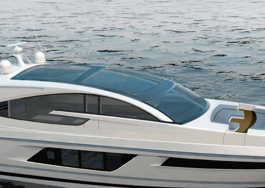 TARGA 75 GRAN TURISMO UN FAIRLINE IN OGNI CENTIMETRO IL TARGA MASSIMO PERFETTO IN OGNI DETTAGLIO Nato dai sistemi produttivi Fairline, leader nel settore, questo spettacolare Targa promette di essere