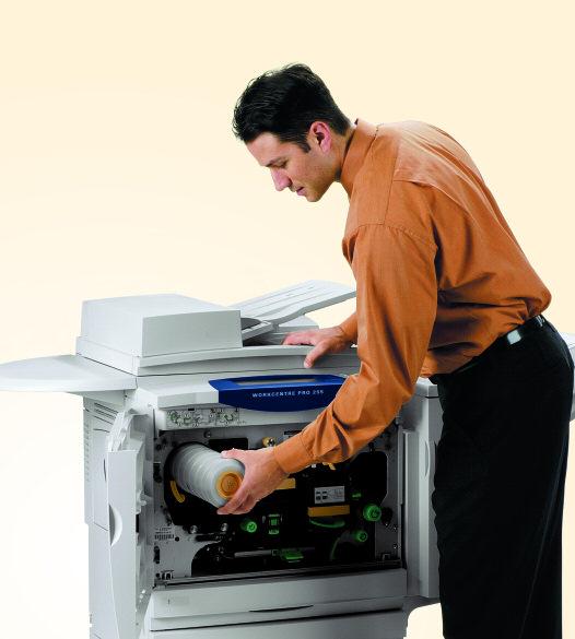 Copia/stampa/scansione/fax alla velocità massima di 55 ppm: sufficiente a soddisfare i gruppi di lavoro più esigenti.
