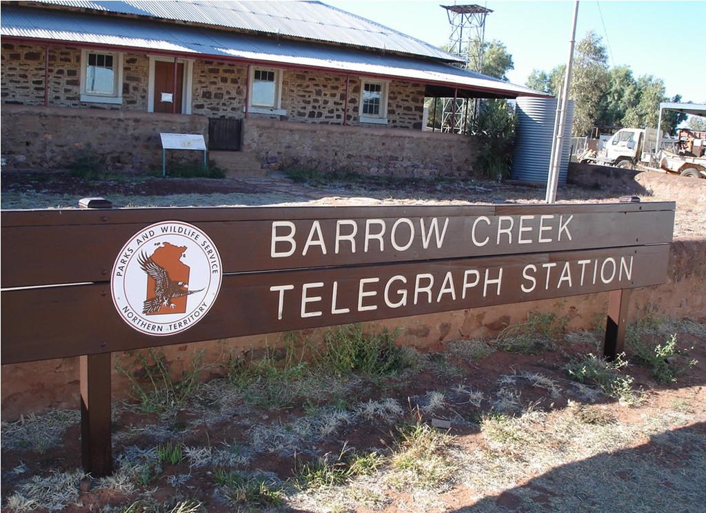 La prossima tappa è Barrow Creek.