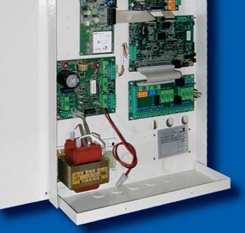 Tutto è gestibile in modo integrato con una unica apparecchiatura di controllo: la gestione della climatizzazione (riscaldamento, condizionamento), irrigazione, illuminotecnica, controlli