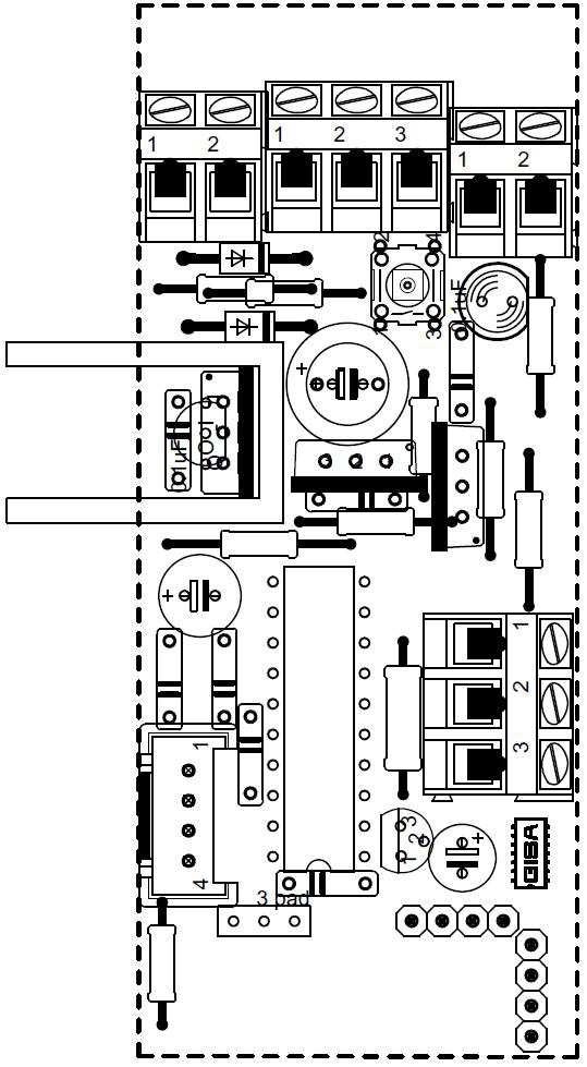 3.2.2) Schede TEA87, TEM87 e TE13 (schemi di collegamento vedi par. 3.5.