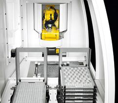 Dispositivo di cambio pallet 40 x Per la massima autonomia il dispositivo di cambio pallet 40 x rappresenta il completamento ideale per la rettifica efficiente di inserti