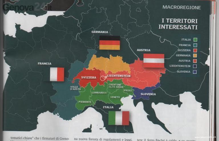 MACROREGIONE ALPINA Con il Trattato di Lisbona (2009) la coesione territoriale all interno dell Unione europea è diventata un importante obiettivo per la comunità di Stati.