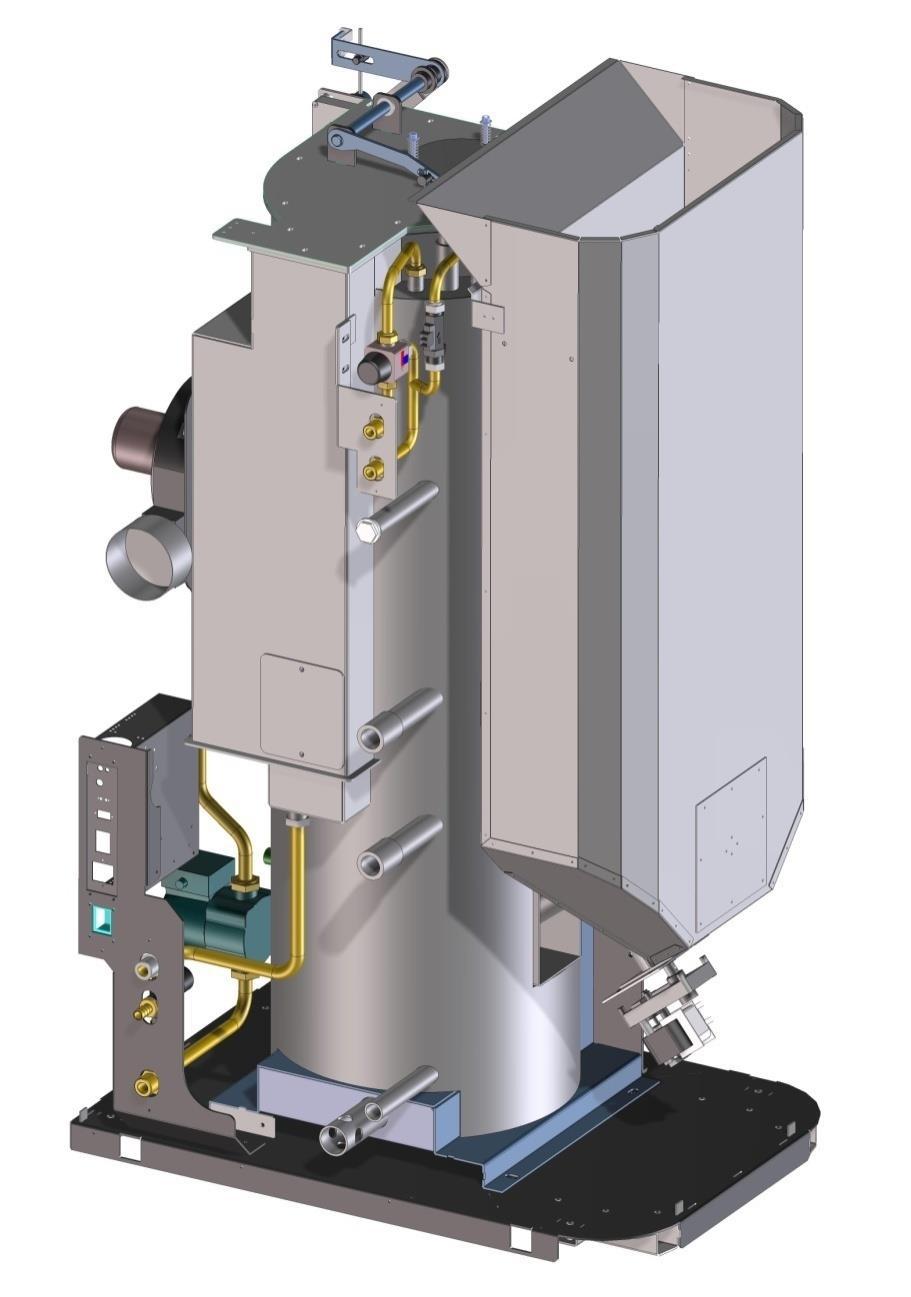 ELETTRONICA SANITARIO MANDATA E RITORNO ANODO DI MAGNESIO SECONDA SERPENTINA ATTACCHI AUSILIARI TASTO ESTATE - INVERNO