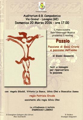 marzo 2016, ore 17,00, Auditorium Campodonico Reading "Ni Una Mas" - Testimonianze