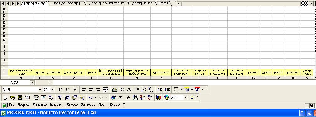 Progetto Por IC5O (Abruzzo Lavoro) ANAGRAFE SCOLASTICA E OSSERVATORIO ISTRUZIONE ANNO SCOLASTICO 2007/2008 - VADEMECUM PER LA COMPILAZIONE DEI FILE EXCEL NECESSARI ALL INVIO DEI DATI DEGLI STUDENTI