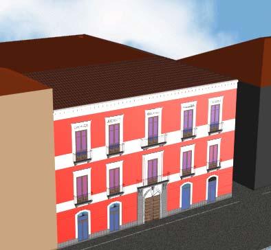 Edificio in muratura di via Verdi - Catania Esempio non comune Zona sismica di II categoria Sviluppo in elevazione