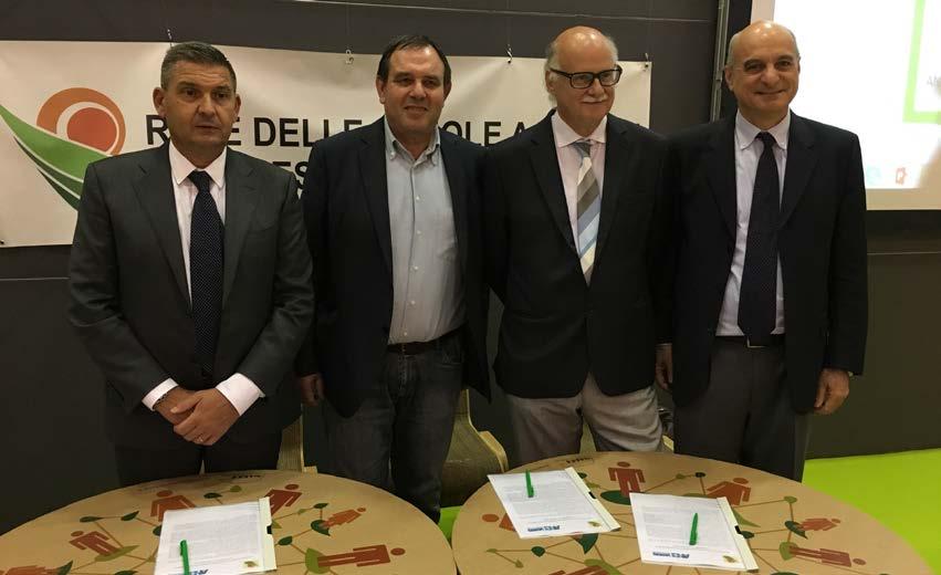 A SCUOLA DI TERRITORIO É stato firmato al FLORMART, storica fiera dedicata al florovivaismo in scena a PadovaFiere, un protocollo d intesa tra ANBI Veneto e la rete delle scuole agrarie e forestali