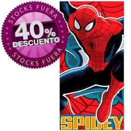 8435333805435asciugamano di cotone Spidey Spiderman MarvelIN AZIONE Prezzo consigliato: 16.