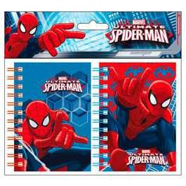 8422535842818Blister assortimento A7 notebook Marvel SpidermanBOX:. 12 PZIN AZIONE Prezzo consigliato: 3.