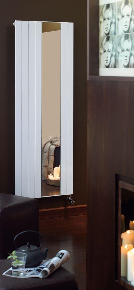 CORPI RISCALDANTI DESIGN PER IL BAGNO Zehnder Nova Mirror Un buon design è la conseguenza di un idea funzionale. Zehnder Nova Mirror è corpo riscaldante e specchio in un unico prodotto.