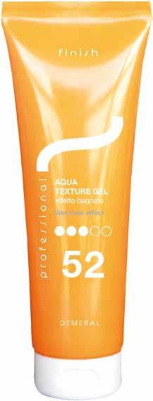 Aqua Texture Gel Effetto bagnato - Wet-look effect 52 l effetto bagnato, non appesantisce né unge i capelli.