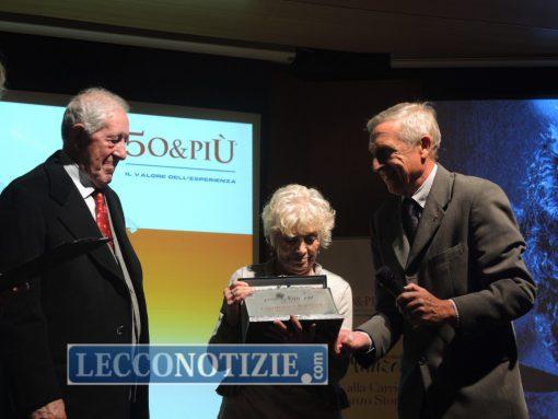 La consegna del Premio alla Memoria a Gianfranco Baldazzi Durante la