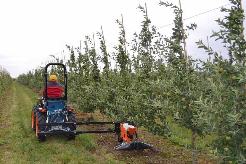 ATTREZZATURE APPLICATE A MEZZI MANKAR DRIVE-P Dosaggio preciso con pompa azionata dalla ruota Nei modelli Drive-P, la quantità di erogazione per unità