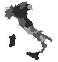 LA SALUTE DELLE PERSONE ANZIANE 185 Descrizione dei Risultati Popolazione 65-74 anni Consumo di farmaci nella popolazione 65-74 Anno 2000 Il dato medio nazionale risulta pari a 64,7% per l anno 2000