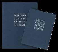 BELLE ARTI Disegno e Schizzi 41 Fabriano Classic Artist s Journal Fabriano Artist s Journal nella versione Classica si distingue per la raffinata copertina blu navy.