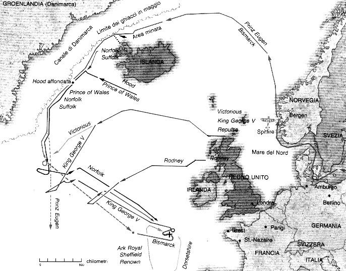 Norfolk da nord e del Dorsetshire da sud.