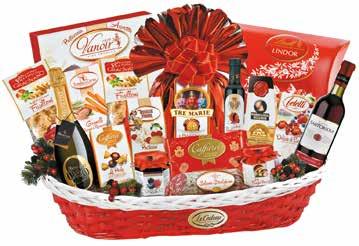 Cuvèe Mastio della Loggia bt 1 panettone Paluani incartato a mano cesto Gran Cadeau 18 pezzi con panettone 3252146 cesto Gran Cadeau panettone basso Tre Marie 2017 incartato a mano Bco/Ros/Ros