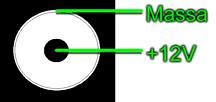 figura 2. Therefore, connected first the USB cable and the cable for the BDM and subsequently feed the interface with the jack; the red led will catch fire like in figure 2.