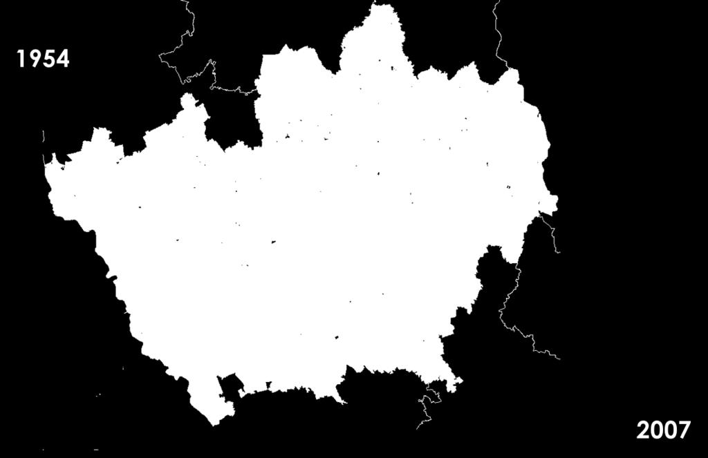 Consumo di suolo Comuni attraversati dal canale Villoresi 46,7 % Cs medio ultimi anni 132 ha/a 1 campo