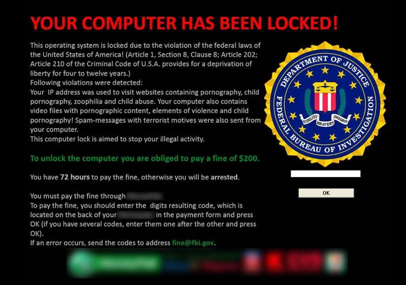 Il ransomware solitamente agisce crittografando i dati nel computer con una