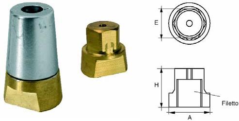 5 - RI 002 RI-2 asse 25 38 65 18 x 1.5/1.75 - RI 003 RI-3 asse 30 38 65 x 1.