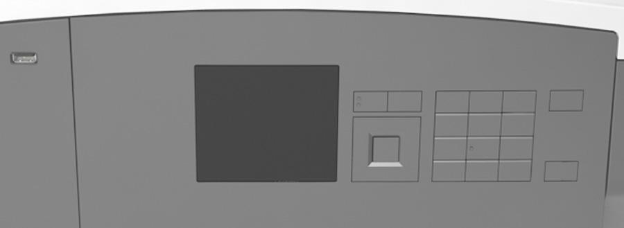 Guida rapida Uso del modello di stampante con display da 2,4 pollici Informazioni sulla stampante Uso del pannello di controllo della stampante 1 2 3 4 5 Utilizzare 5 Pulsante di risparmio energetico