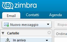 il destinatario (basterà inserire le iniziali del nome desiderato e Zimbra sarà in grado di